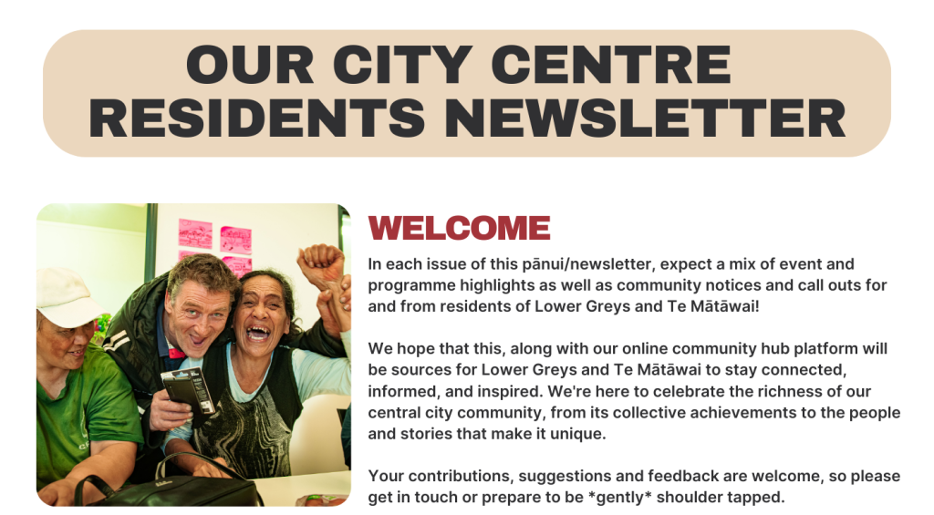 November - Our City Centre Residents Newsletter